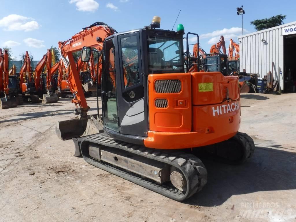 Hitachi ZX 85 US B-5 Midigraafmachines 7t - 12t