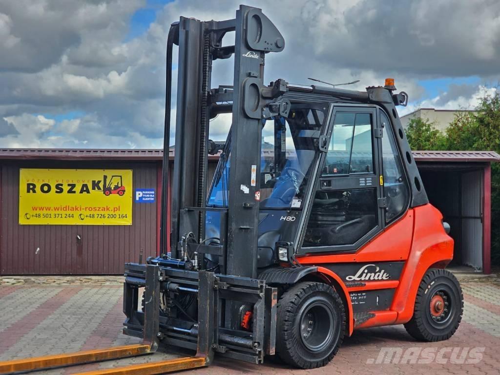 Linde H80D-02 Diesel heftrucks
