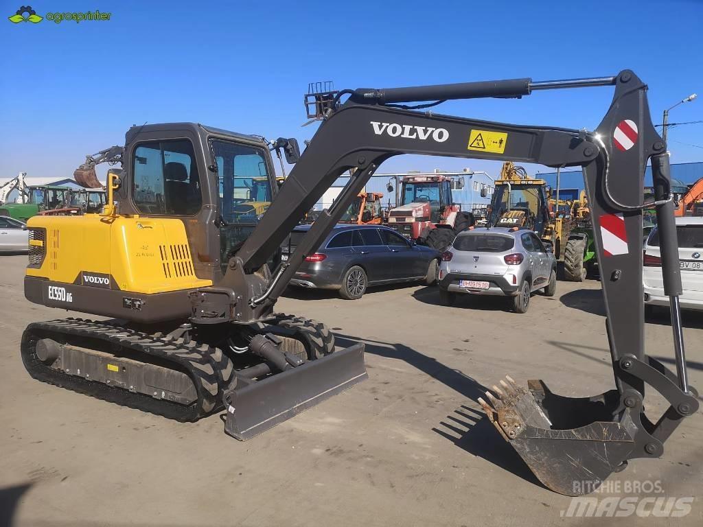 Volvo EC 55 D AG Minigraafmachines < 7t