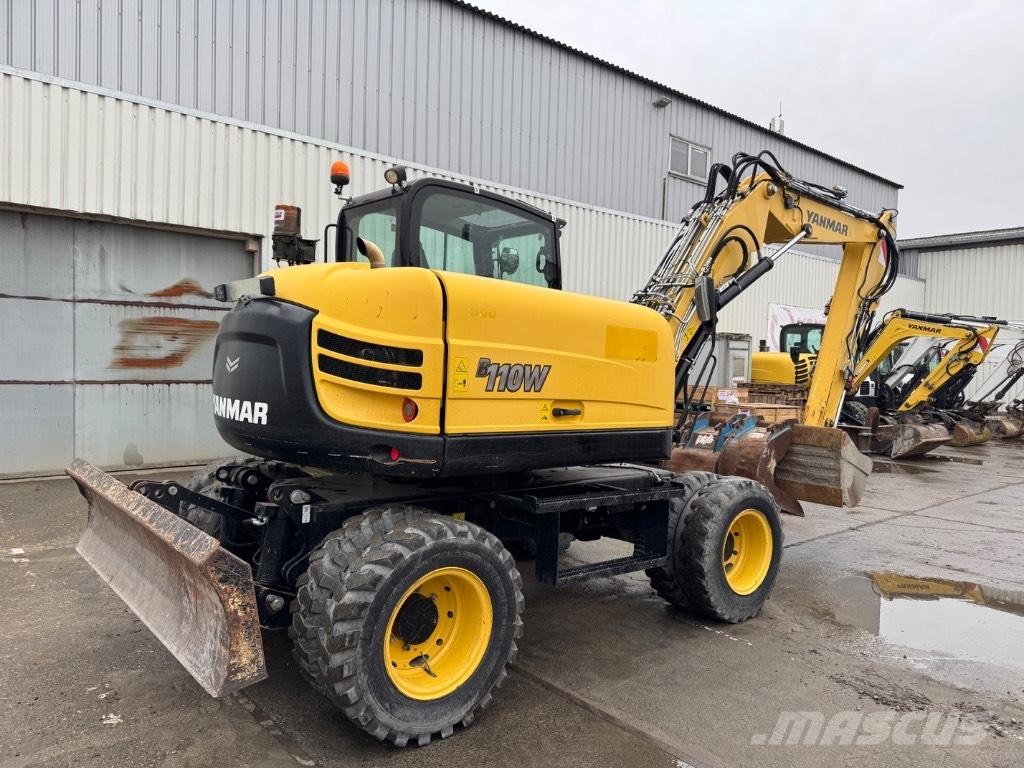 Yanmar B110W (40518) Wielgraafmachines