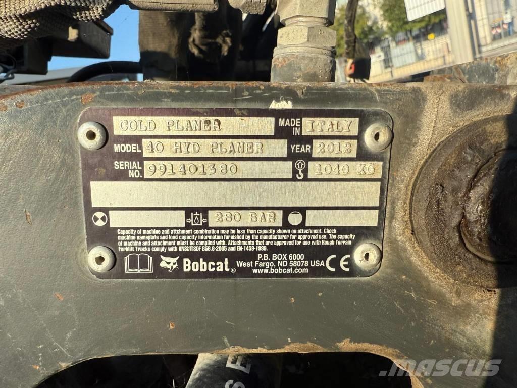 Bobcat PSL 40 Overige componenten