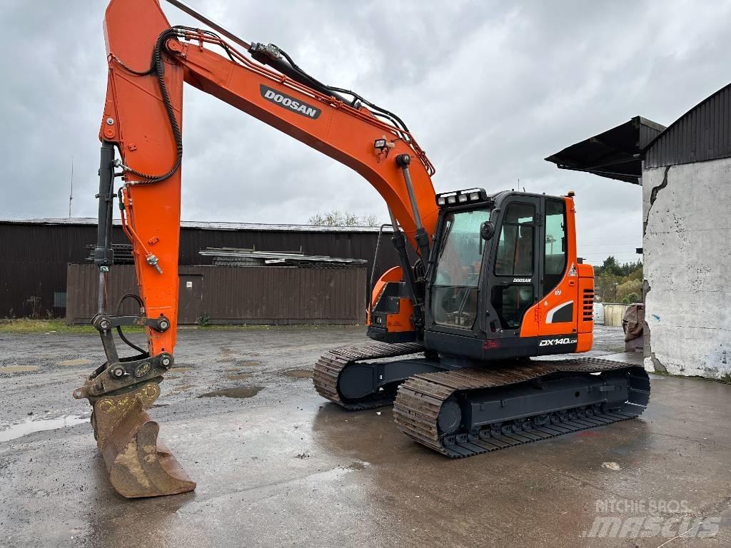 Doosan DX 140 LCR Rupsgraafmachines