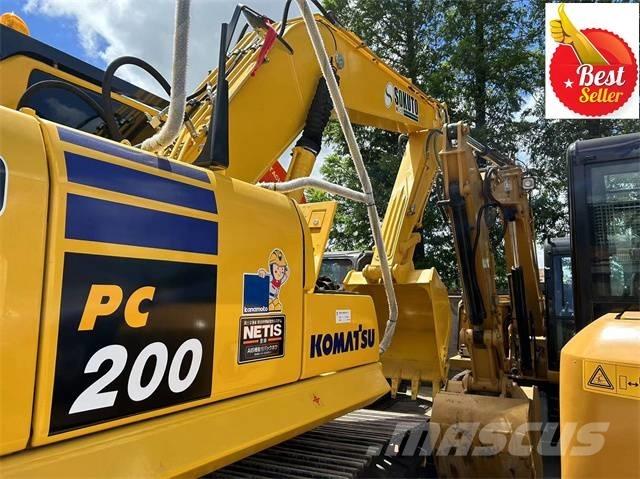 Komatsu PC 200-8 Rupsgraafmachines