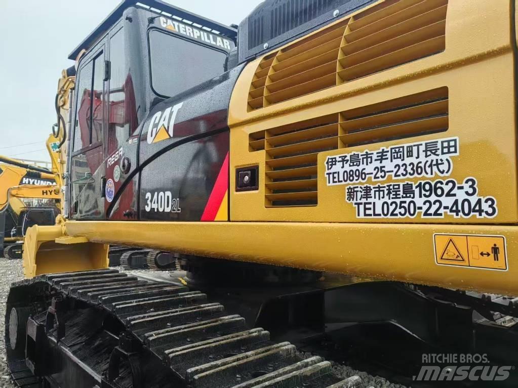 CAT 340 Rupsgraafmachines