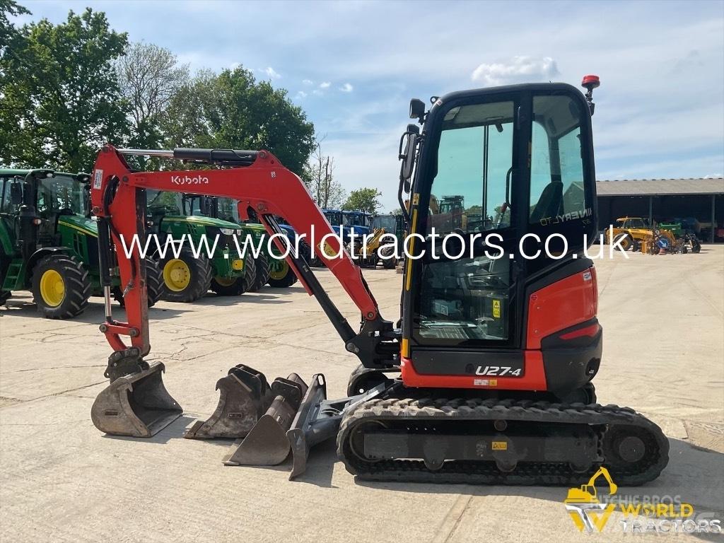 Kubota U 27-4 Minigraafmachines < 7t