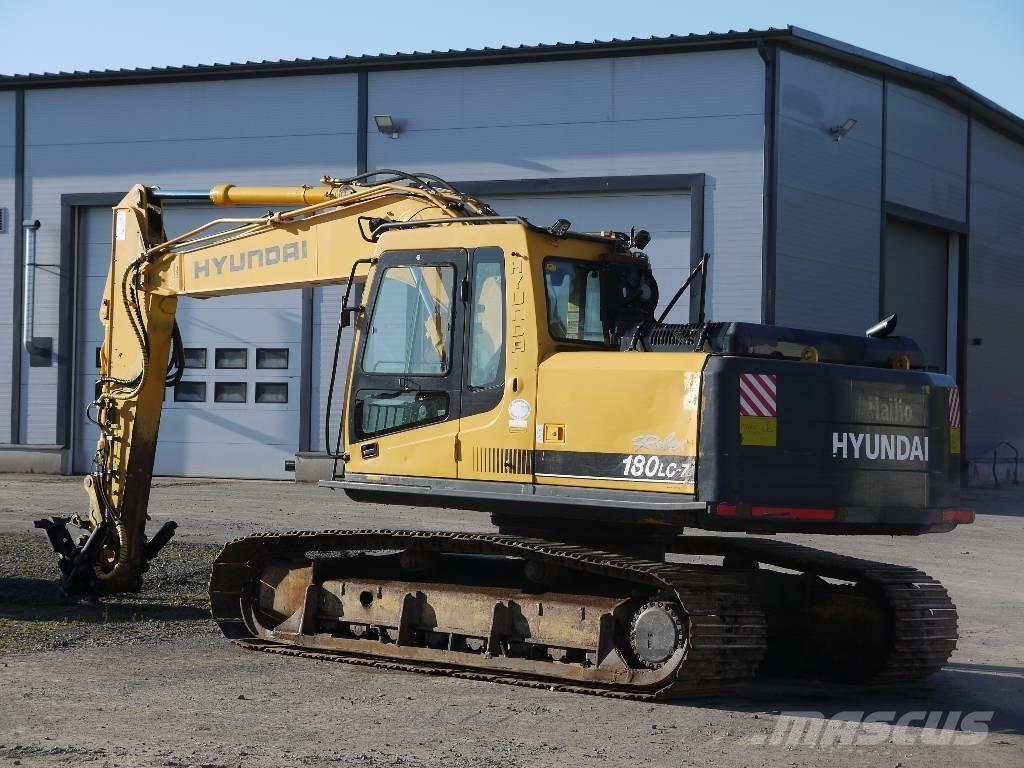 Hyundai R 180 LC-7 Rupsgraafmachines