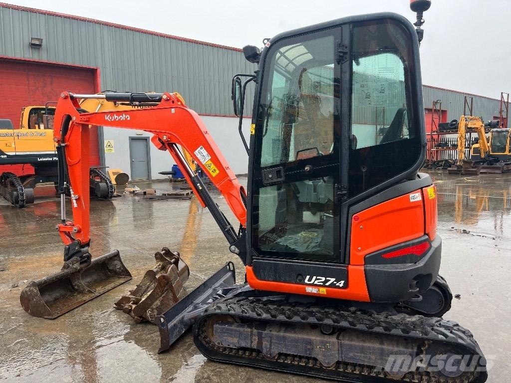 Kubota U 27-4 Minigraafmachines < 7t