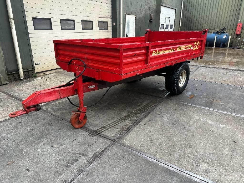  Kiepwagen 4t Kipperaanhangers