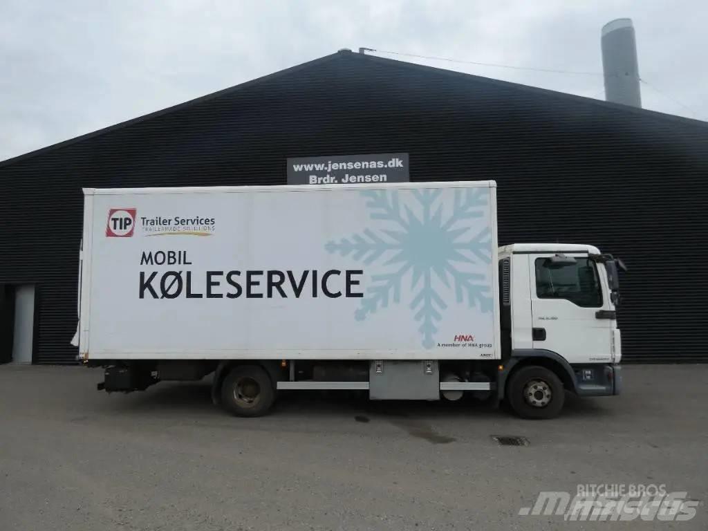 MAN TGL 8.180 Bakwagens met gesloten opbouw