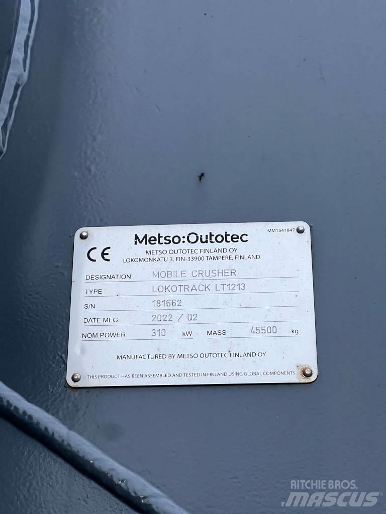 Metso LT 1213 Vergruizers