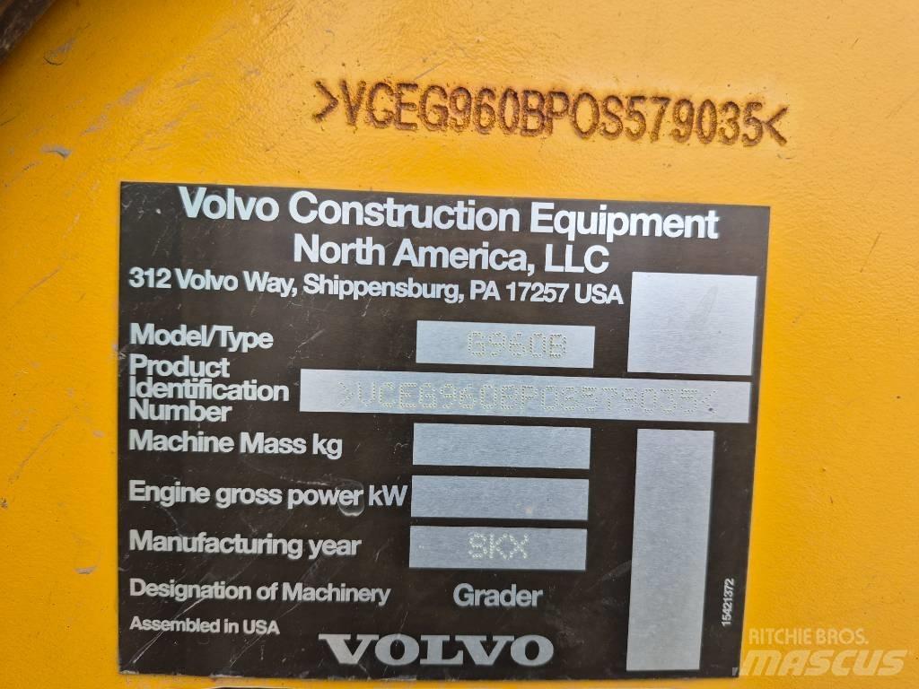 Volvo G 960B Graders