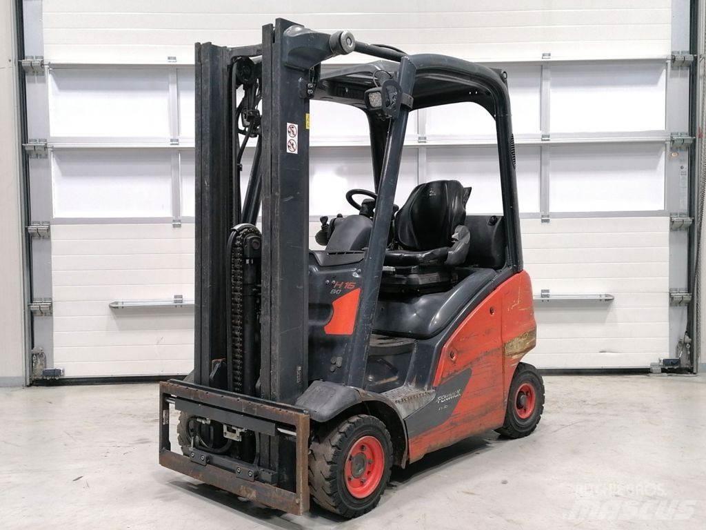 Linde H16T-01 LPG heftrucks