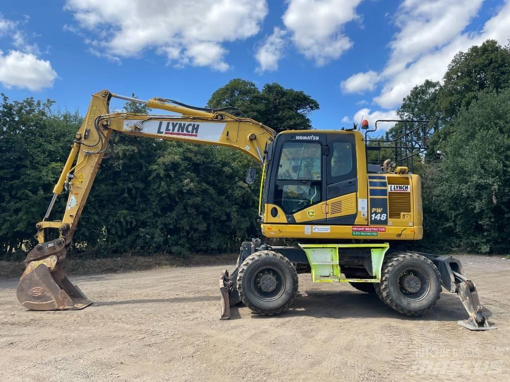 Komatsu PW 148-11 Wielgraafmachines