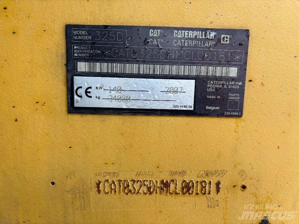 CAT 325 D LR Rupsgraafmachines