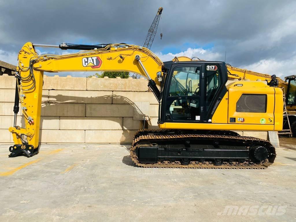 CAT 317 Rupsgraafmachines