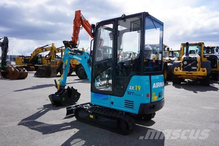 Airman AX19-7 Minigraafmachines < 7t