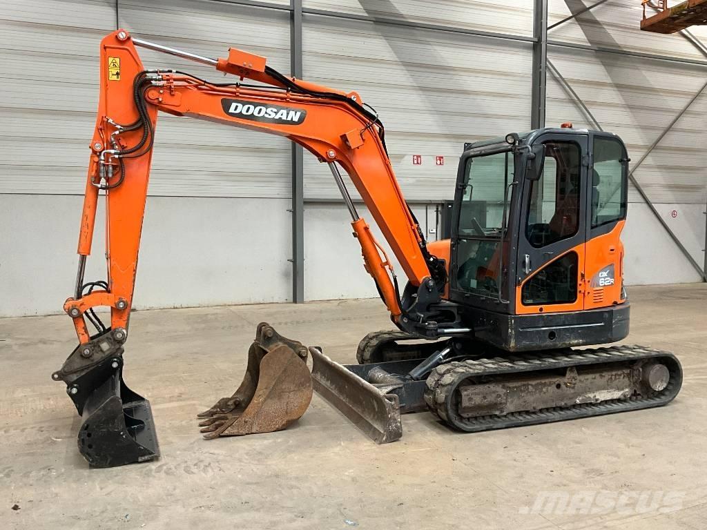 Doosan DX 62 R-3 Minigraafmachines < 7t