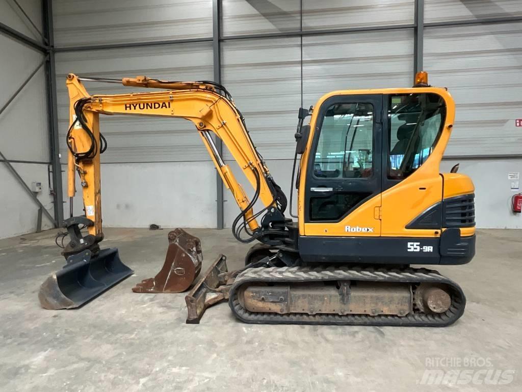 Hyundai Robex 55-9 A Minigraafmachines < 7t