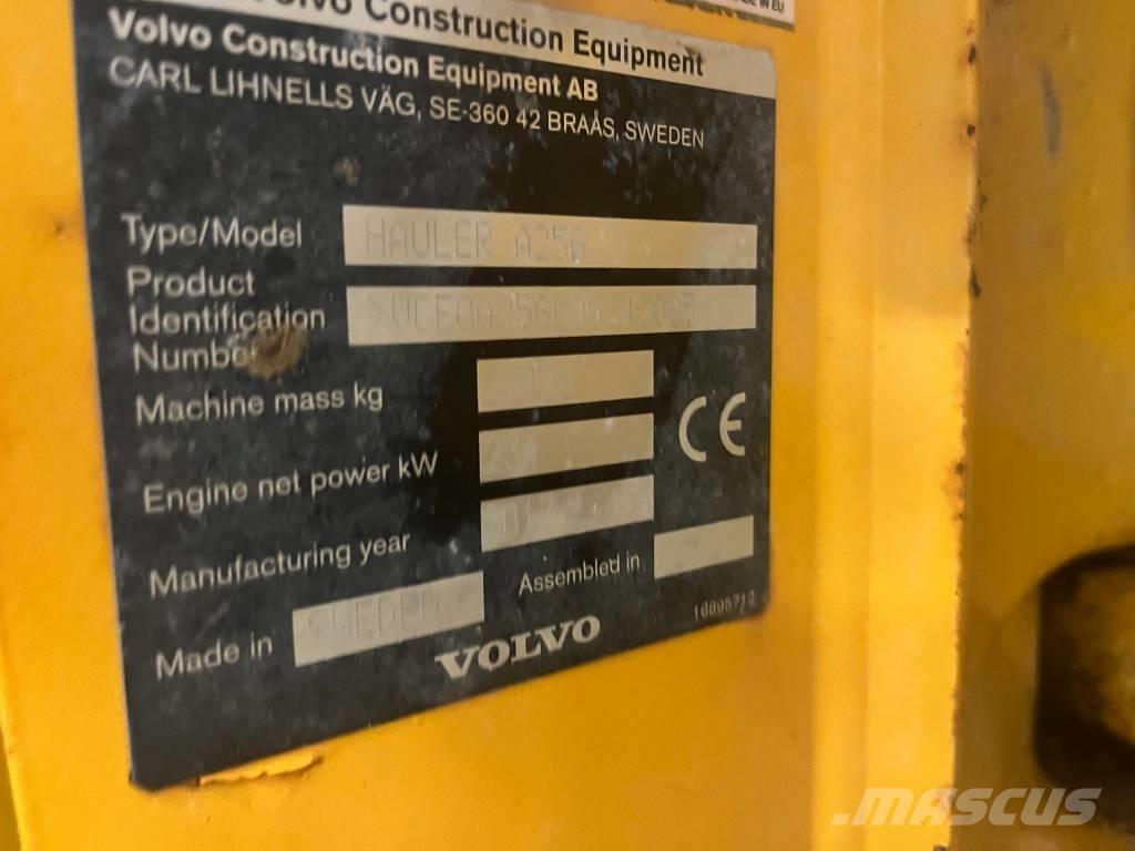 Volvo A25 G Knik dumptrucks