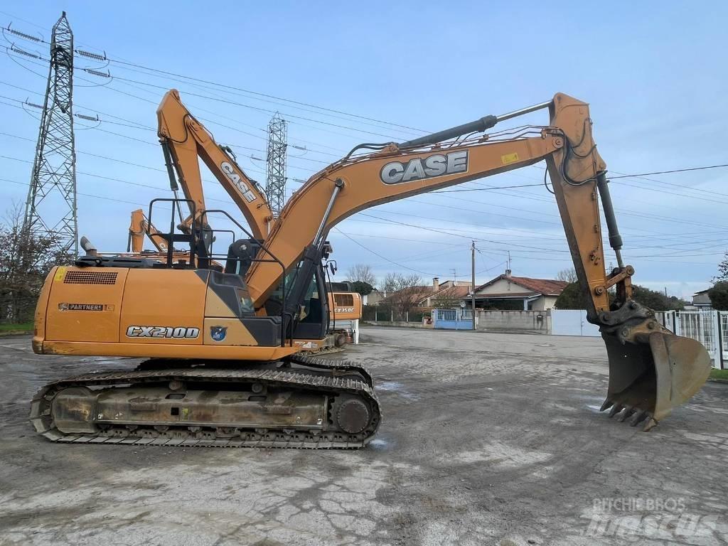 CASE CX 210 D Rupsgraafmachines
