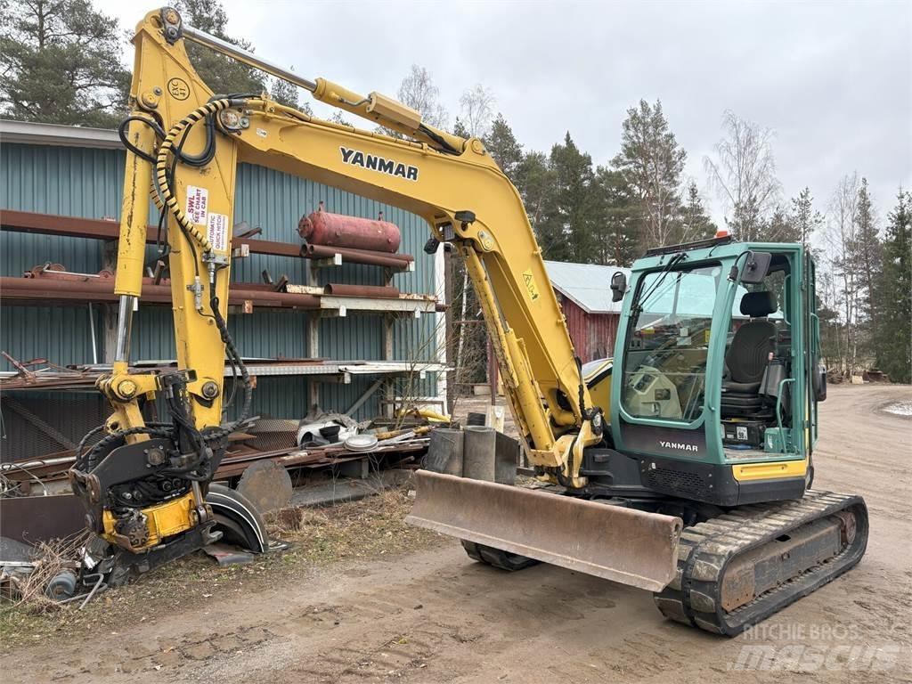 Yanmar VIO80-1A Midigraafmachines 7t - 12t