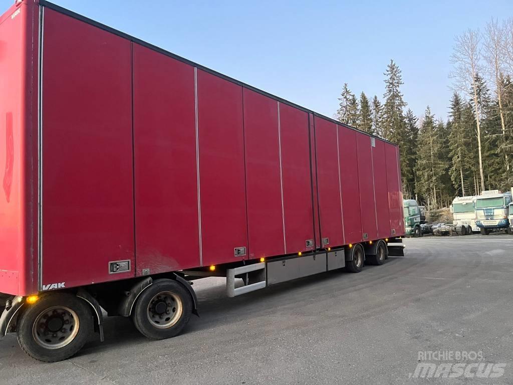 VAK V 4-40 Gesloten opbouw trailers