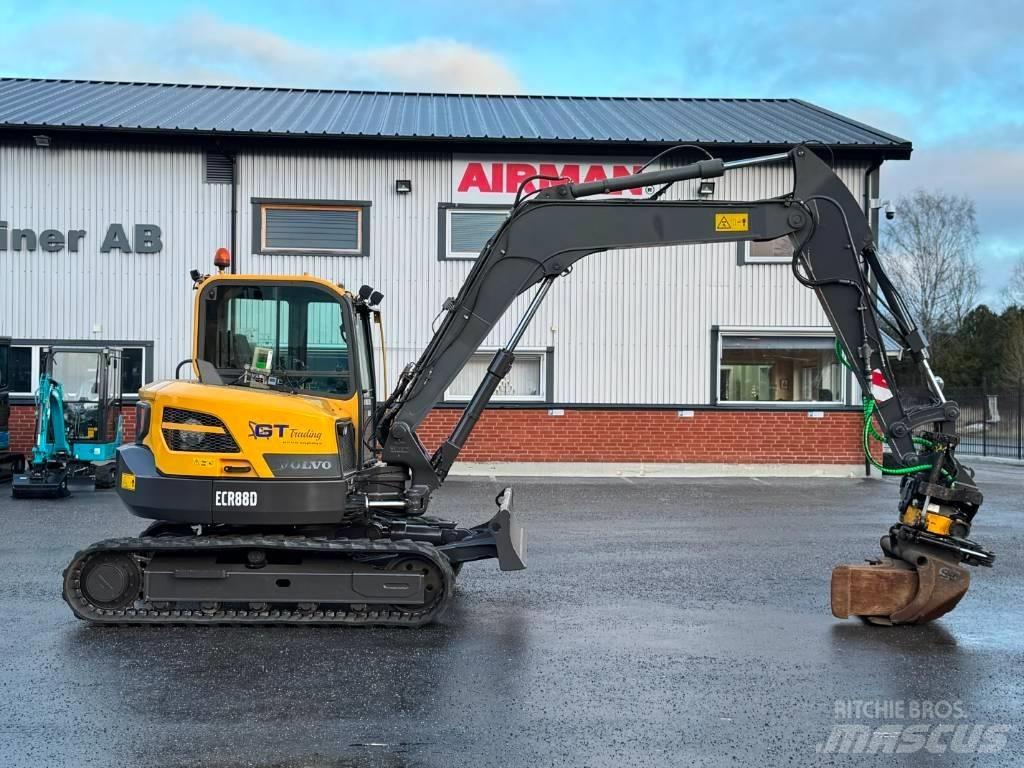 Volvo ECR 88 D Midigraafmachines 7t - 12t