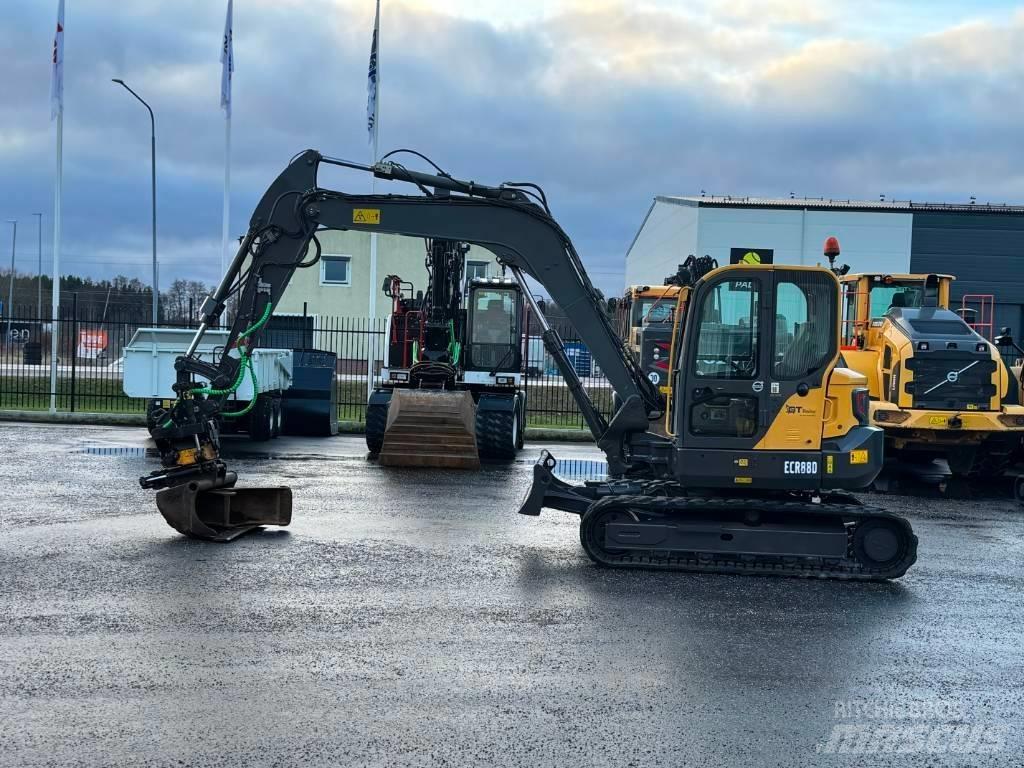 Volvo ECR 88 D Midigraafmachines 7t - 12t
