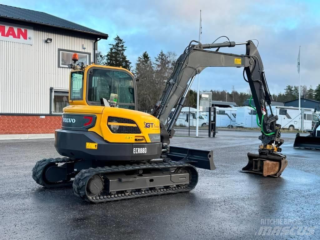 Volvo ECR 88 D Midigraafmachines 7t - 12t