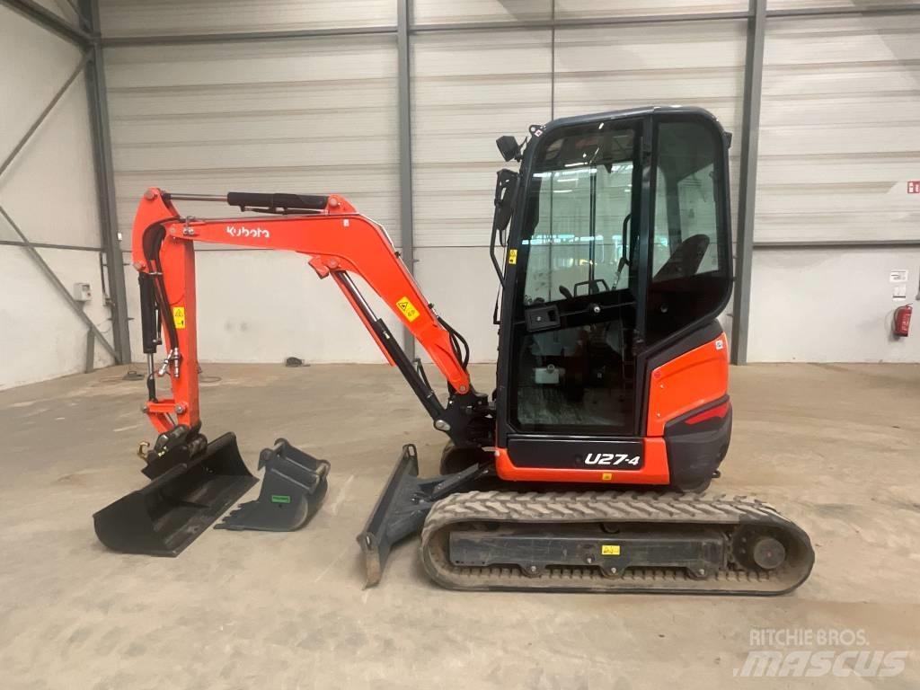 Kubota U 27-4 HI Minigraafmachines < 7t