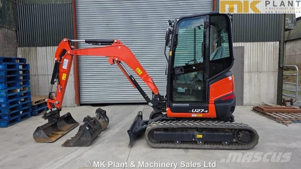 Kubota U 27-4 Minigraafmachines < 7t