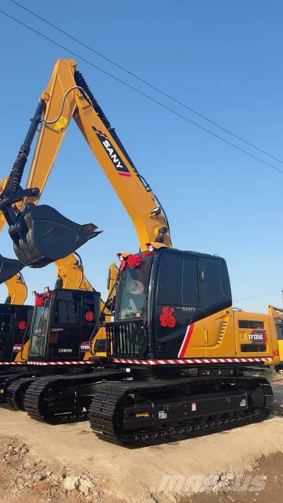 Sany SY 135 C Rupsgraafmachines