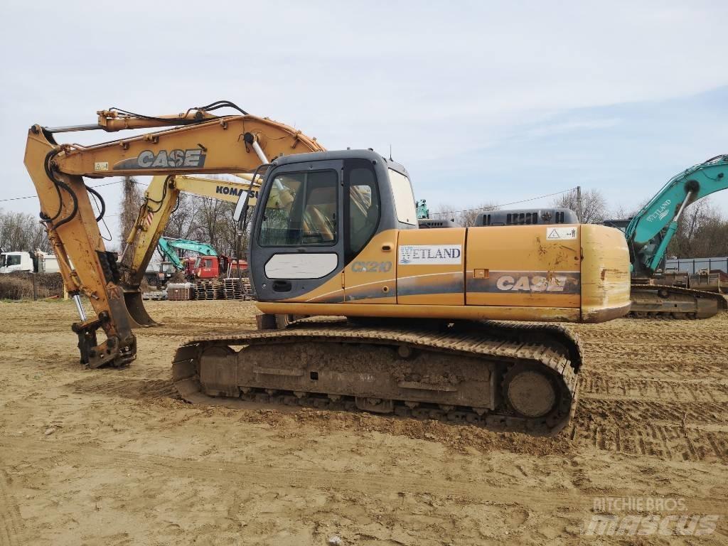 CASE CX 210 C Rupsgraafmachines