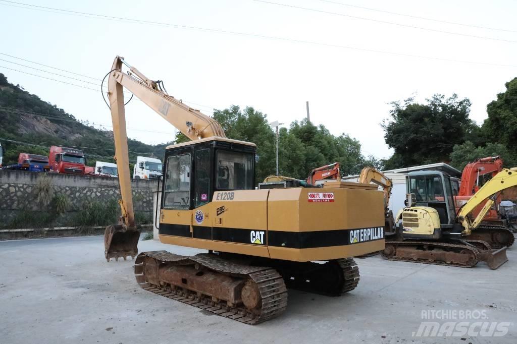CAT E120B Long boom Rupsgraafmachines
