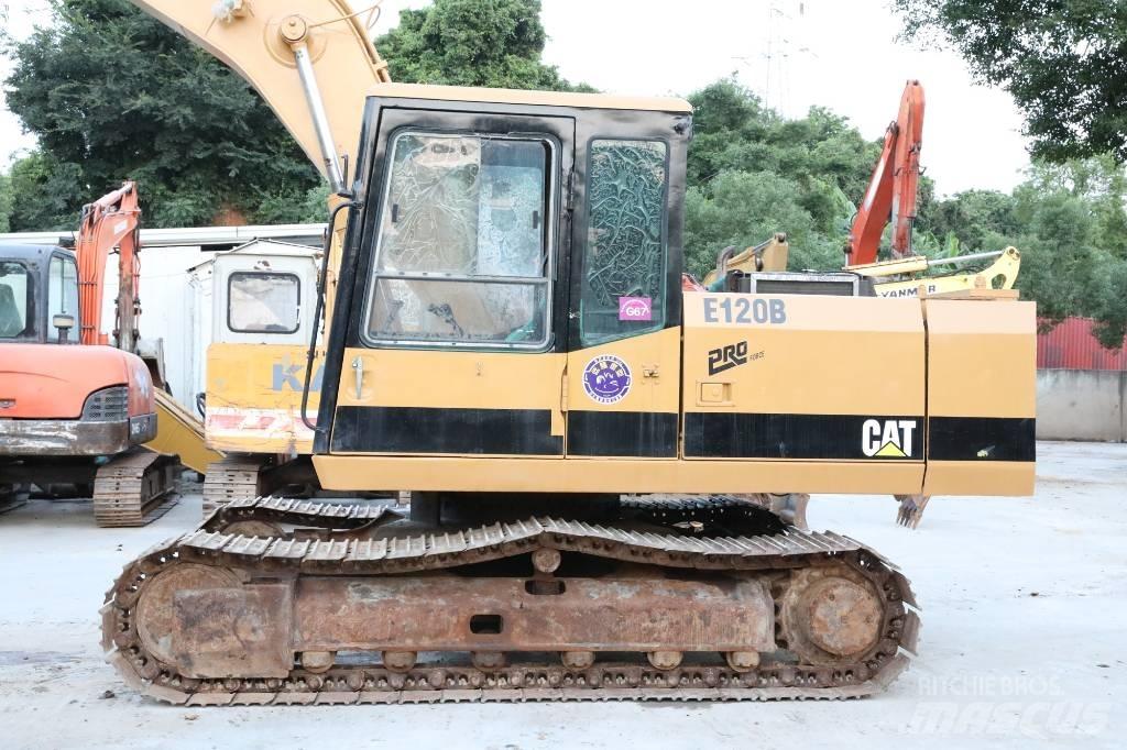 CAT E120B Long boom Rupsgraafmachines
