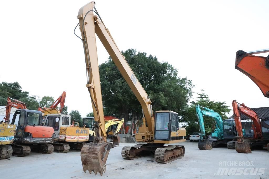 CAT E120B Long boom Rupsgraafmachines