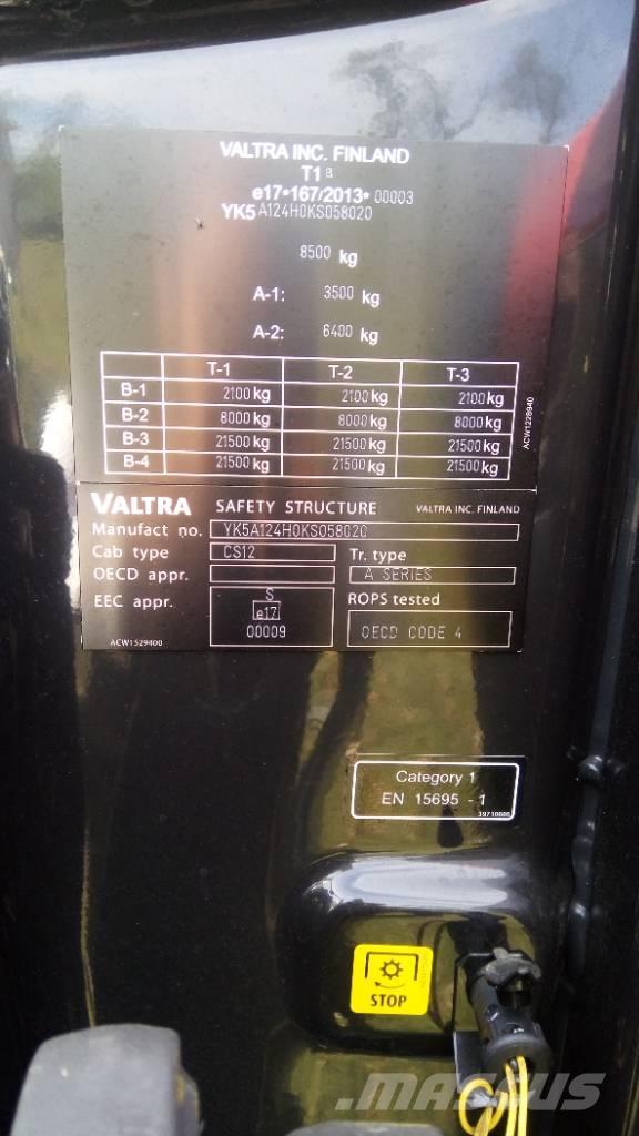 Valtra A 124 Tractoren
