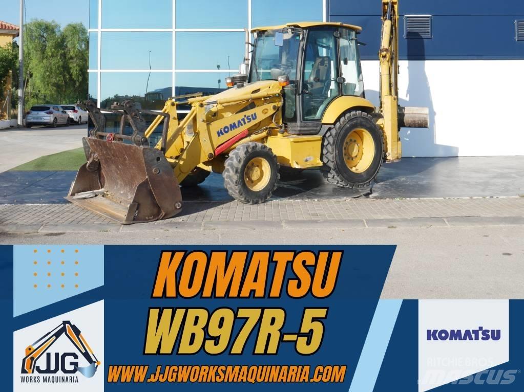 Komatsu WB 97 R-5 Graaf-laadcombinaties