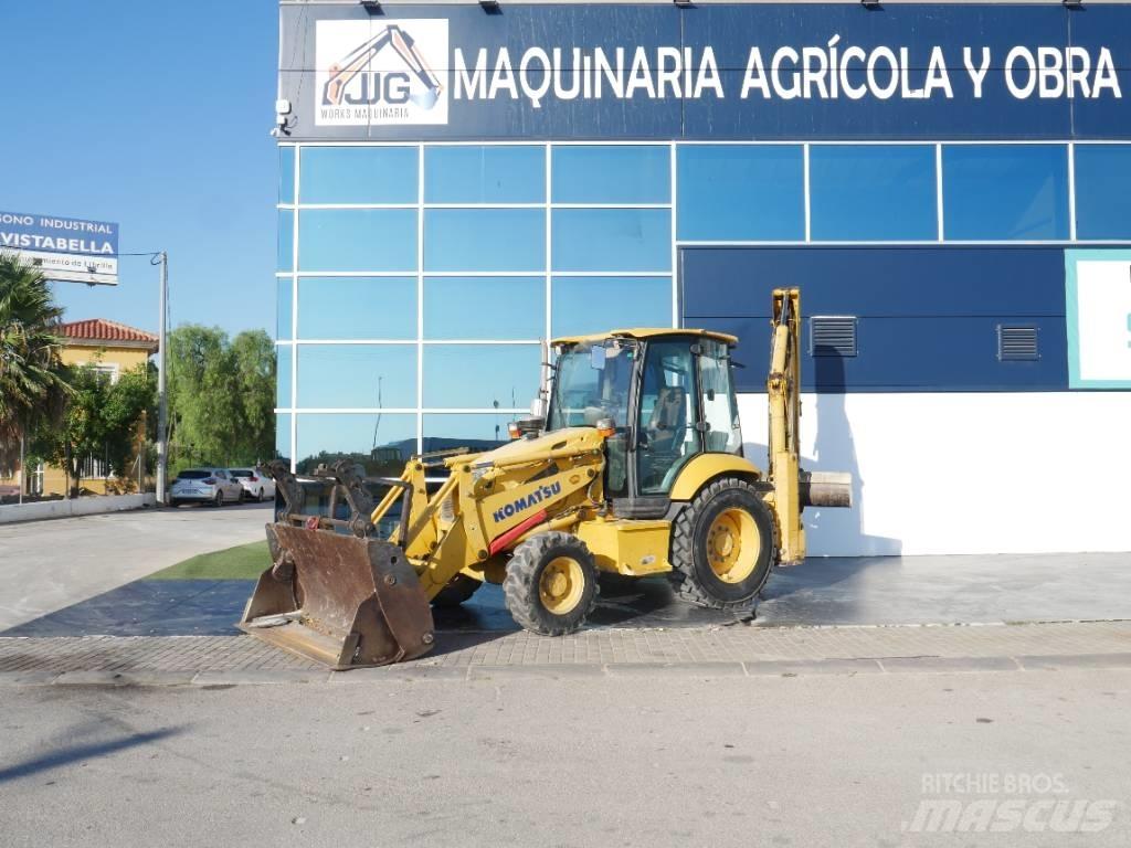 Komatsu WB 97 R-5 Graaf-laadcombinaties