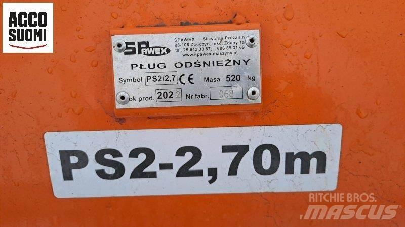 PS ALUEAURA 2-2.70 Sneeuwschuivers en -ploegen