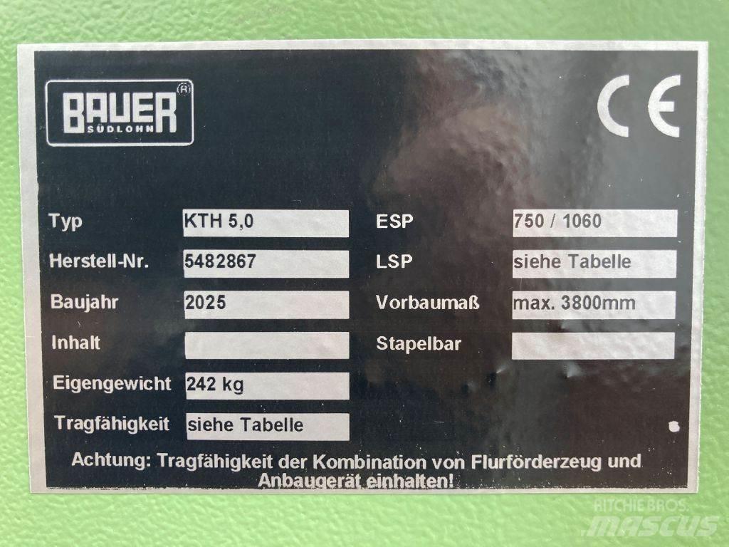 Bauer KTH 5,0 Laden en Lossen - overige