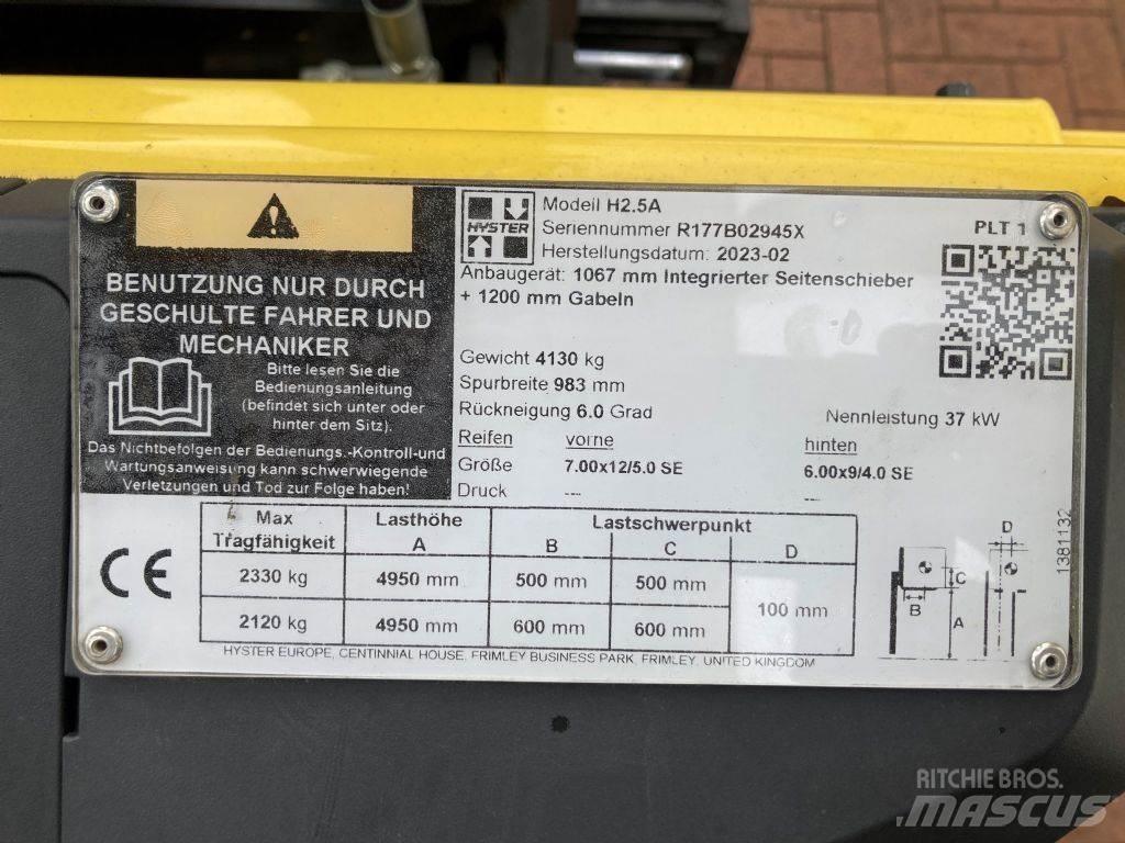 Hyster H 2.5A Diesel heftrucks