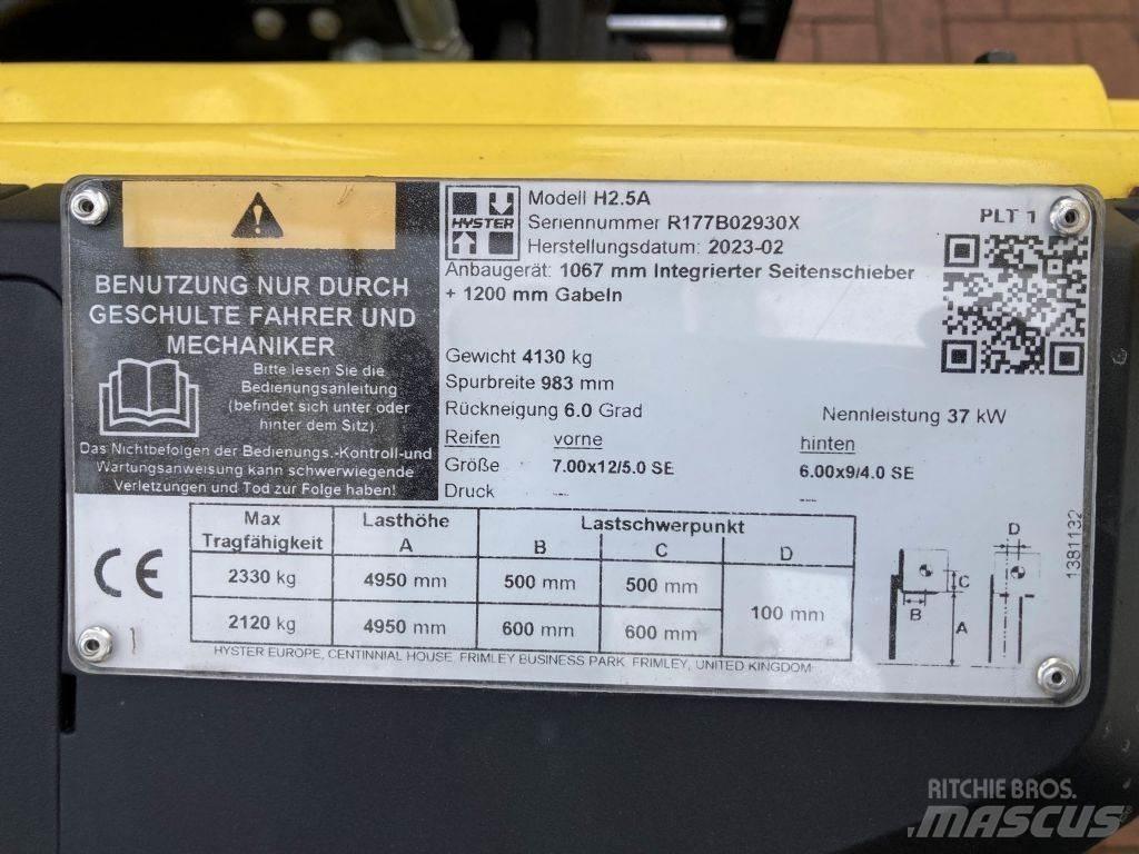 Hyster H 2.5A Diesel heftrucks