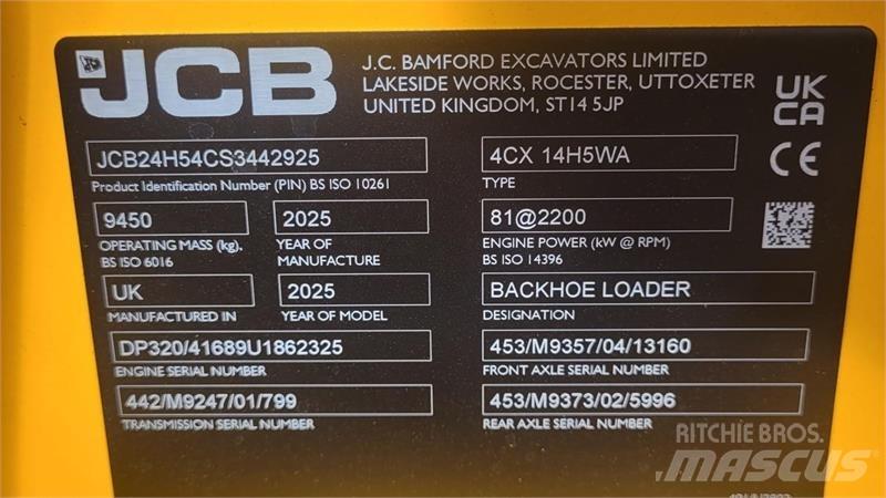 JCB 4CX Graaf-laadcombinaties