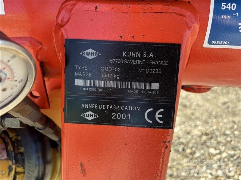 Kuhn GMD 702 Zwadmaaiers