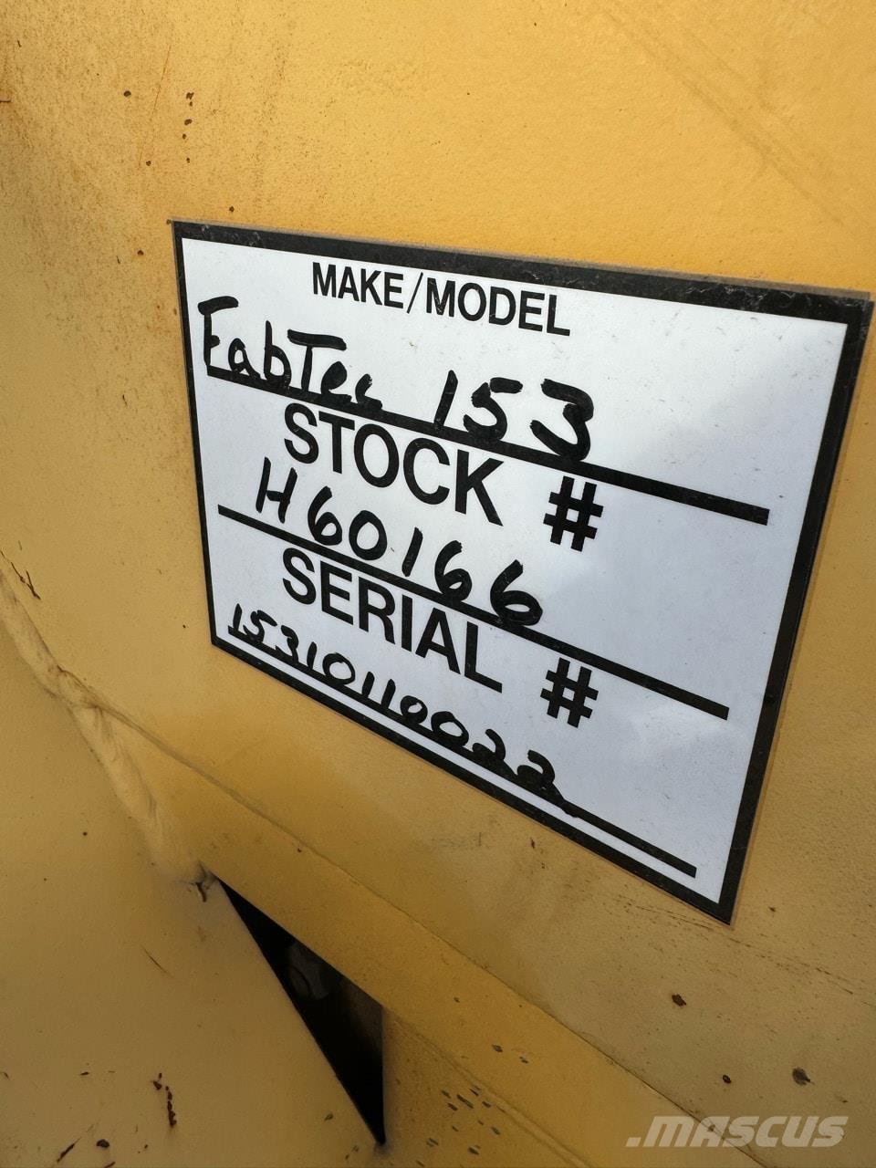 Fabtek 153 Bosbouw - Overige