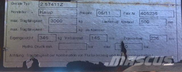 Kaup 2.5T411Z Laden en Lossen - overige