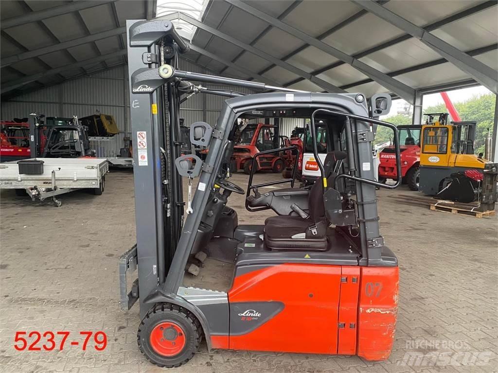 Linde E 18 L 02 EVO Elektrische heftrucks