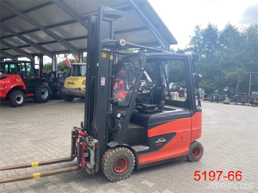 Linde E 25 HL - 01 600 Elektrische heftrucks