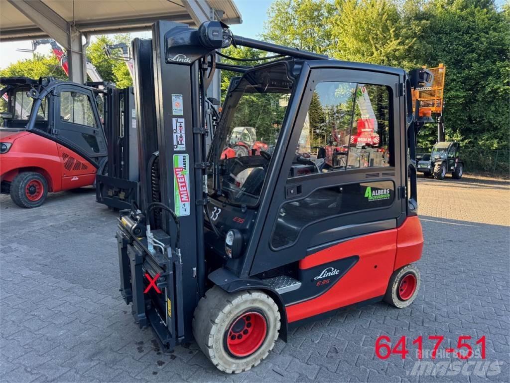 Linde E 35 L 01 Elektrische heftrucks